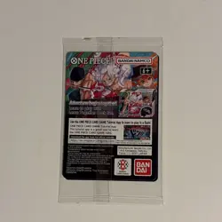 Bandai Namco One Piece CCG Monkey D. Luffy US Voyage Promo Card 001 - Image 2