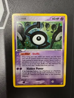 Pokemon Unown S/28 EX Unseen Forces Ultra Rare Holo Card - Image 1