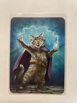 Sorcery TCG Apurrentice Wizard FOIL Promo Card Severine Pineaux Art NM - Image 2