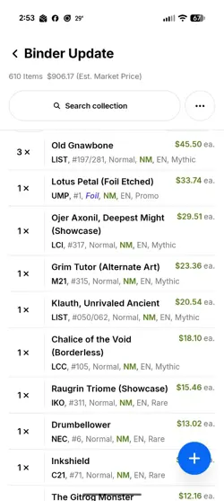 Magic The Gathering Binder Collection Of 1,000+ Cards. ***Updated*** - Image 1