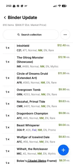 Magic The Gathering Binder Collection Of 1,000+ Cards. ***Updated*** - Image 2