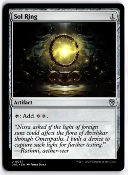 Sol Ring () NM DRC Commander: Aetherdrift MTG - Image 1