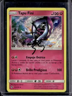 2018 Pokemon SM Lost Thunder Tapu Fini Holo #151/214 - Image 1