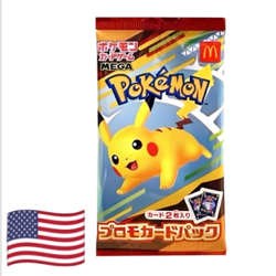 US Seller- Pokemon McDonald's 2025 Japanese Promo Pack Sealed Pikachu - Image 1