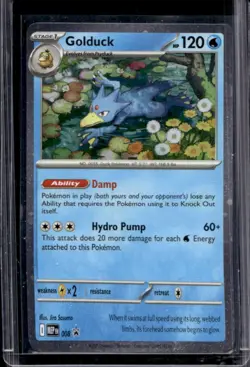 2025 Pokemon MEP Black Star Promos Golduck #008 - Image 1
