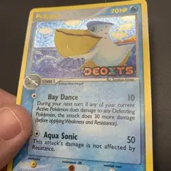Pelipper 21/107 EX Deoxys Reverse Holo Stamped HP - Image 4