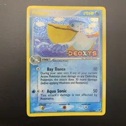 Pelipper 21/107 EX Deoxys Reverse Holo Stamped HP - Image 5