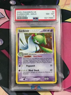 Pokemon - Gardevoir EX Emerald - HOLO - 4/106 - PSA 8 - Image 1