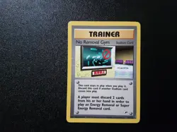 No Removal Gym 103/132 Regular Rare Trainer MP | Pokemon Gym Heroes 1999-2000 - Image 1