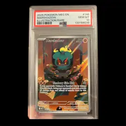Pokemon PSA 10 Marshadow 146/132 Me01: Mega Evolution Holo - Image 1