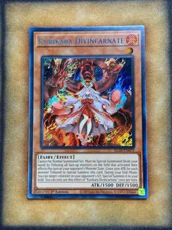 Yugioh Kurikara Divincarnate BLTR-EN079 Secret Rare 1st Ed NM - Image 1