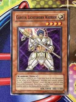 Yugioh Garoth, Lightsworn Warrior LODT-EN020 Single - Image 1