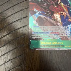 One Piece The Azure Sea’s Seven Dracule Mihawk OP14-119 Alternate Alt Art SEC NM - Image 5