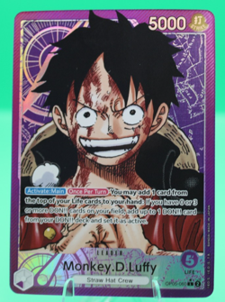 Monkey D. Luffy OP05-060 NM Alt Art Awakening of the New Era One Piece English - Image 1