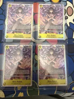 X4 Nico Robin EB03-055 Playset - One Piece Heroines Edition- In Hand Ships Now! - Image 1
