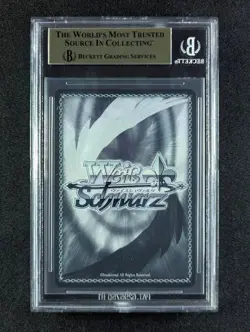 2024 Weiss Schwarz SAKI SORAI (SWIMSUIT) #W112-036SP Gold Signed BGS 10 Pristine - Image 2