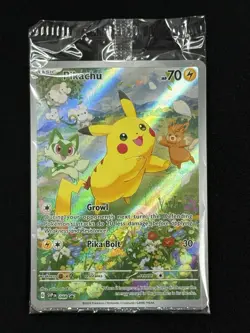 Pikachu SVP 088 - SEALED - S&V Black Star Promo (4 Cards) - Pokemon TCG - Image 1