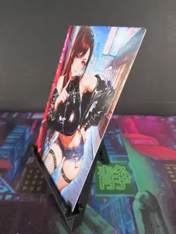 Rinoa Heartilly Final Fantasy Custom Art Card NM Anime Sexy Waifu Collectible - Image 2