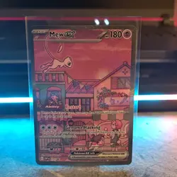 Pokemon Mew EX 053 Sv: Scarlet & Violet Promo Holo Card Pokemon TCG Basic 180 HP - Image 1