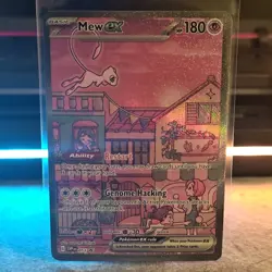 Pokemon Mew EX 053 Sv: Scarlet & Violet Promo Holo Card Pokemon TCG Basic 180 HP - Image 2
