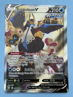 Empoleon V 146/163 Pokemon Battle Styles Holo Full Art Card - Image 1