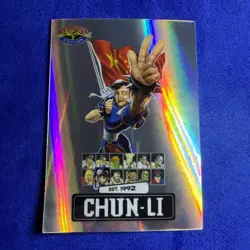 Chun-Li PSA Exclusive Silver 2025 SMC Street FIghter Promo Card CapCom - Image 1