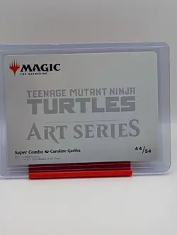 Super Combo Art Card [Gold-Stamped Signature] #44 Magic TMNT Art Series - Image 2