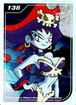 Shantae Risky's Revenge Limited Run Games Silver Trading Card #138 No Creases - Image 1