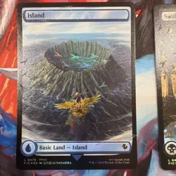 Final Fantasy Chocobo Track Stamped Foil Lands Set of 10 English Bundle - NM/M - Image 3