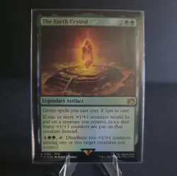 Magic The Gathering The Earth Crystal Final Fantasy Foil - Image 1