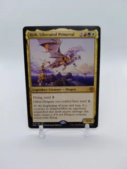 2022 Magic: The Gathering Dominaria United Rith, Liberated Primeval #214/281 NM - Image 1