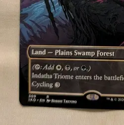 Indatha Triome (Showcase) Ikoria: Lair of Behemoths Regular (Near Mint) - Image 3