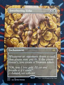 MTG Smothering Tithe (342) *Non-Foil* Borderless 2X2 NM/MT Double Masters 2022 - Image 1