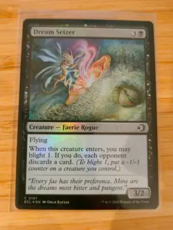 MTG Dream Seizer (FOIL) 0101 Lorwyn Eclipsed M/NM Free UK P&P - Image 1
