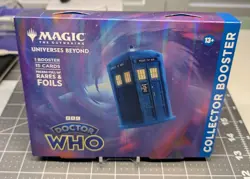 NEW 2023 MTG Magic the Gathering Doctor Who OMEGA Box Collector Booster RARE HTF - Image 1