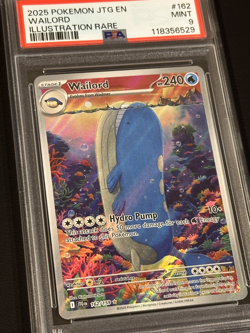Wailord #162 - Pokemon Journey Together - PSA 9 Mint - Rare TCG Card - Image 3