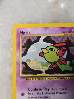 Natu 59/75 - Common Pokemon Card - Neo Discovery Set - Wizards of the Coast - Image 2