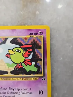 Natu 59/75 - Common Pokemon Card - Neo Discovery Set - Wizards of the Coast - Image 3