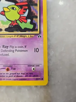 Natu 59/75 - Common Pokemon Card - Neo Discovery Set - Wizards of the Coast - Image 4