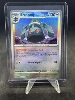 Pokemon TCG Bronzong (Poke Ball Pattern) 67/131 Prismatic Evolutions Holo NM - Image 1