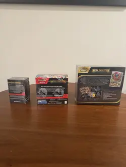 Pokemon Mega Evolution Box & Elite trainer Box & Booster Bundle Combo - Image 3