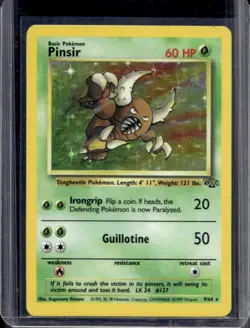 1999 Pokemon Jungle Pinsir #9/64 - Image 1