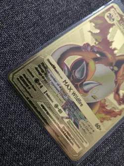 Pokemon Charizard 2020 DX 52/100 Gold Metal Max Wildfire & Venusaur Blastoise - Image 3