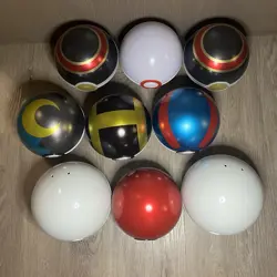 [Lot Of 9] Empty Pokemon TCG Poke Ball Tins Various Sets Ultra Premiere Great + - Image 2