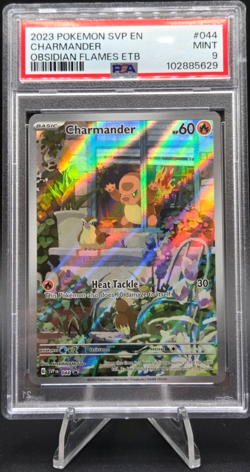 Pokemon 2023 Charmander 044 Sv: Scarlet & Violet Promo Cards Holo PSA 9 MINT - Image 1