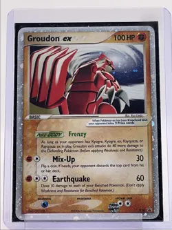 GROUDON EX 2006 POKEMON NINTENDO BLACK STAR PROMO #038 Q6233 - Image 1