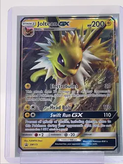JOLTEON GX 2019 POKEMON SUN & MOON BLACK STAR PROMO #SM173 Q6233 - Image 1