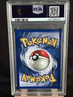 1999 POKEMON BASE SET 1ST EDITION #8 MACHAMP-HOLO PSA 5 - Image 2
