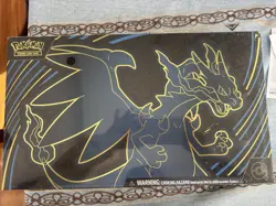 PHANTASMAL FLAMES MEGA CHARIZARD X EX Collection UPC Box Pokemon TCG SEALED NEW - Image 1