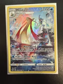 Pokemon TCG Milotic TG02/TG30 Silver Tempest Trainer Gallery NM - Image 1